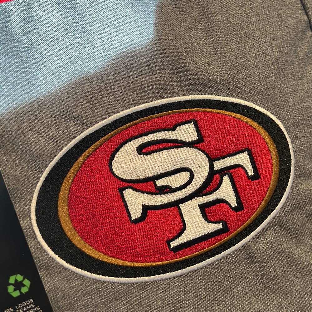 Brand New NFL SF 49er’s Cooler Tote with Backpack Straps holds 30 cans + Ice! - Picture 4 of 8